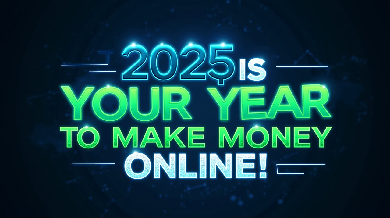 2025 is YOUR Year to Make Money Online!