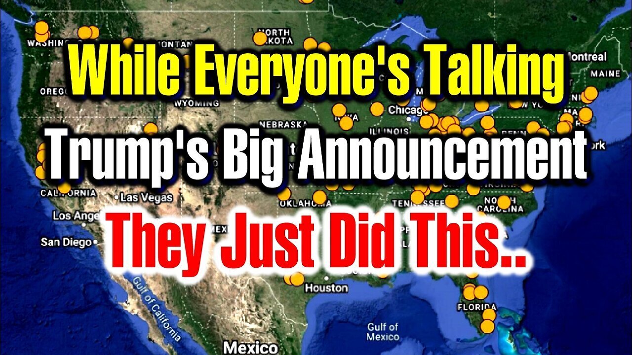 Trump's Big Announcement Jan 22, They Just Did This