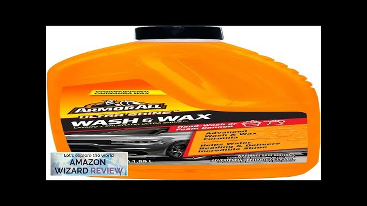 Armor All Ultra Shine Car Wash and Car Wax by Armor All Review