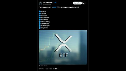 CEO Brad & XRP ETF