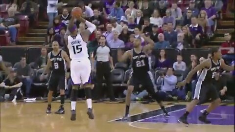 DeMarcus Cousins 25 Points Vs. Spurs, 2011-12.