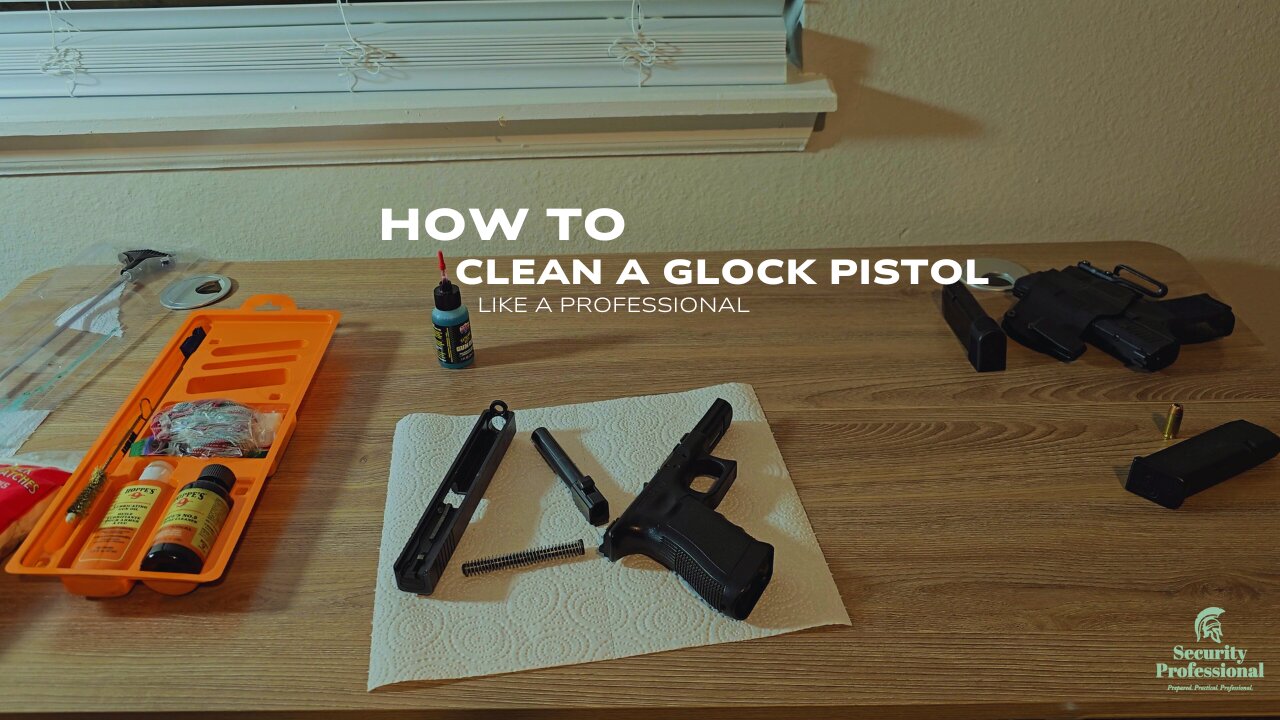 How to Clean a Glock (Or Any Modern Striker-Fire Pistol) Like a Pro