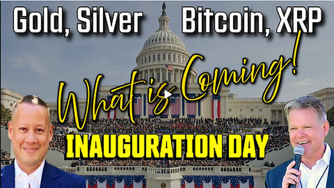 Gold, Silver, XRP, Bitcoin INAUGURATION Day! Bo Polny, Andrew Sorchini