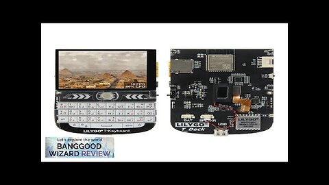 LILYGO® T-Deck ESP32-S3 LoRa 915MHz 2.8 inch LCD Development Board LoRaWAN Long Review