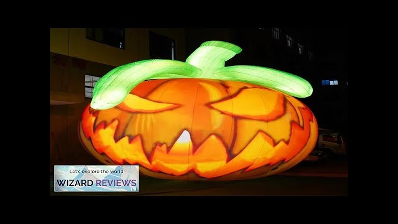 Advertising inflatable halloween pumpkin cartoon Pumpkin model for decoration Review