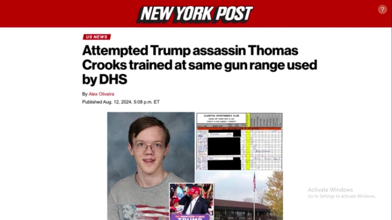 It Looks Like Thomas Crooks Had Help