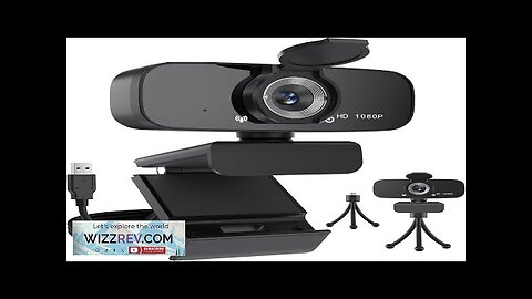 1080P HD Webcam with Microphone for Desktop USB Computer Camera with Web Review