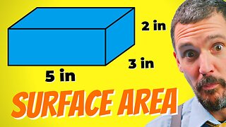 Find the Surface Area of a Rectangular Prism | 6th Grade