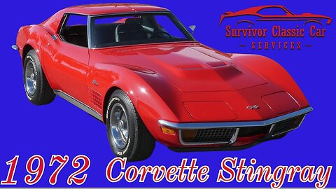 1972 Chevrolet Corvette Stingray Coupe, low miles, 350, auto, t tops for sale Tampa Florida