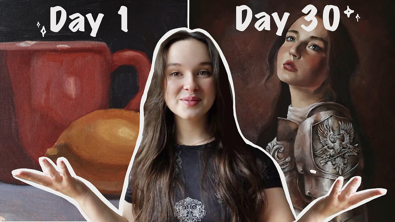 I Tried to Learn Oil Painting in 30 Days