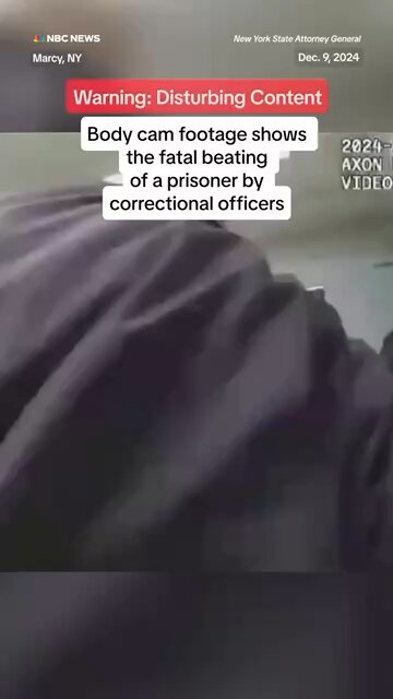 NY Correction Officers beat handcuffed inmate to death
