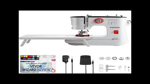 VEVOR Sewing Machine Portable Sewing Machine for Beginners with 12 Built-in Stitches Review