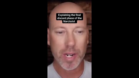 The final discard stage of the Narcissist. Part 1