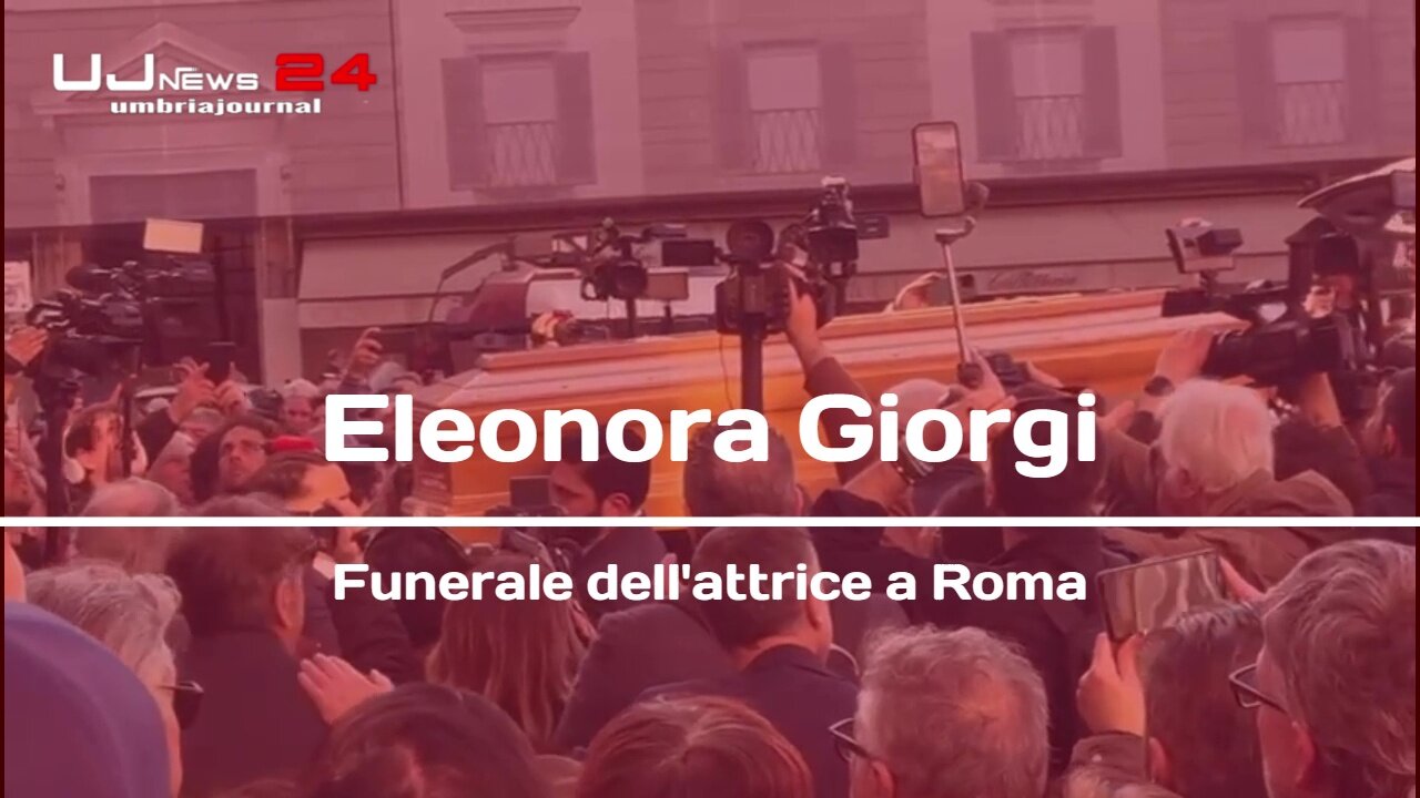 Eleonora Giorgi, Funerale dell'attrice a Roma