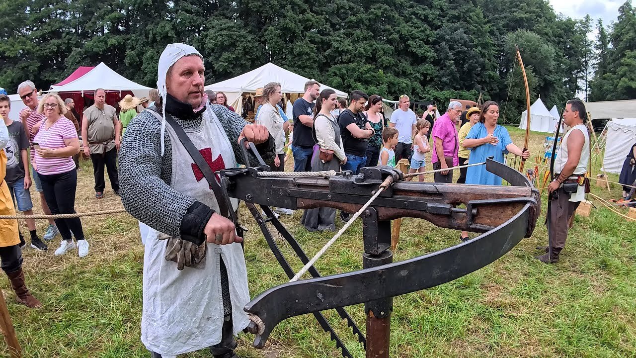 The Magnificent Oberurseler Feyerey: A Medieval Scorpion Ballista Experience