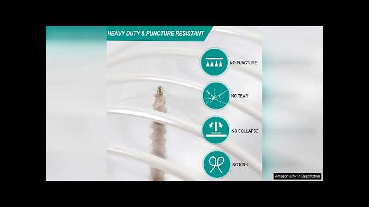 2.5 Inch x 10 Feet Dust Collection Hose Flexible Clear PVC Review