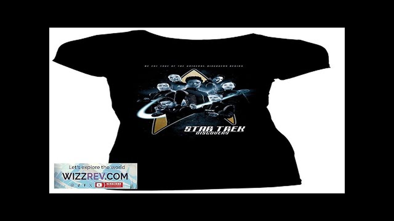 Star Trek: Discovery: Women's Fit T-Shirt: The Crew & Badge (Season 1) Review