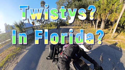 Can you believe there are twistys in Florida? Ormond Scenic Loop & Trail