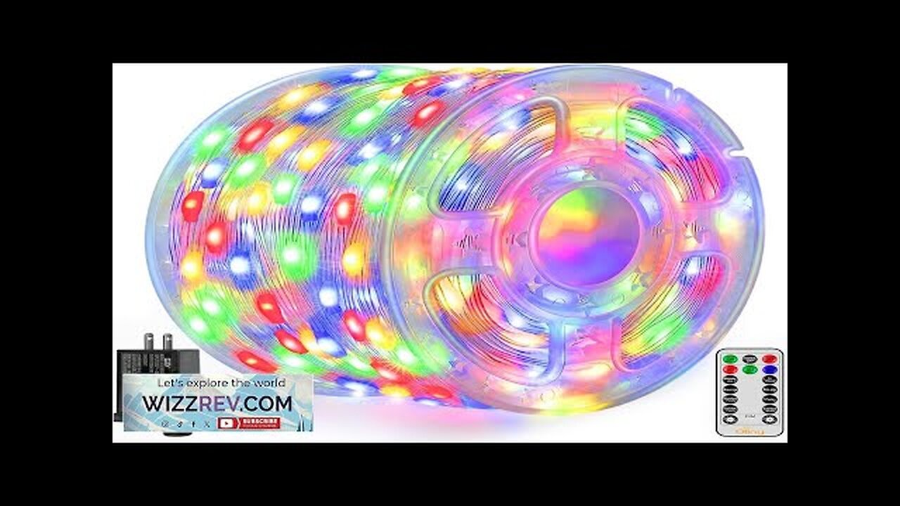 Ollny Christmas Lights Outdoor 600LED 197FT Multicolor Christmas Tree Lights IP67 Review