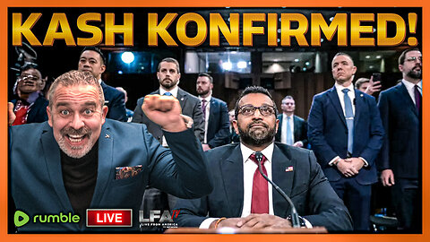 BREAKING: SENATE VOTES TO CONFIRM KASH PATEL AS FBI DIRECTOR | THE SANTILLI REPORT 2.20.25 4PM