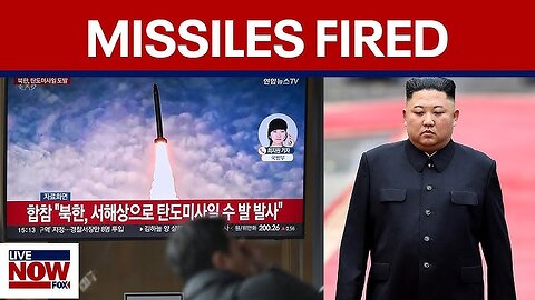 North Korea fires several ballistic missiles in response to US and South Korean military exercises