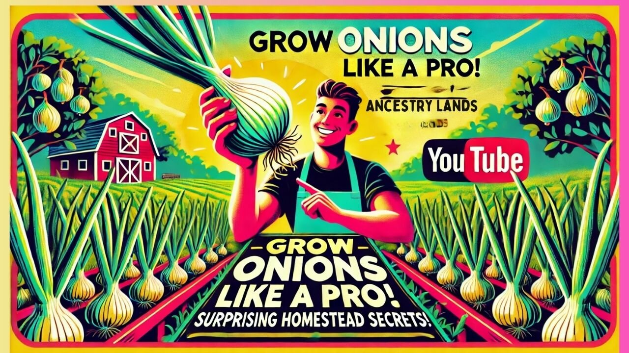 Grow Onions Like a Pro | Easy Steps for Homesteaders and Gardeners 🌱🧅