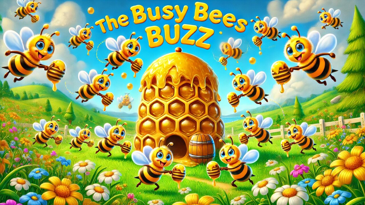 Melodic Adventures For Kids -🎵 The Busy Bees Buzz 🎵