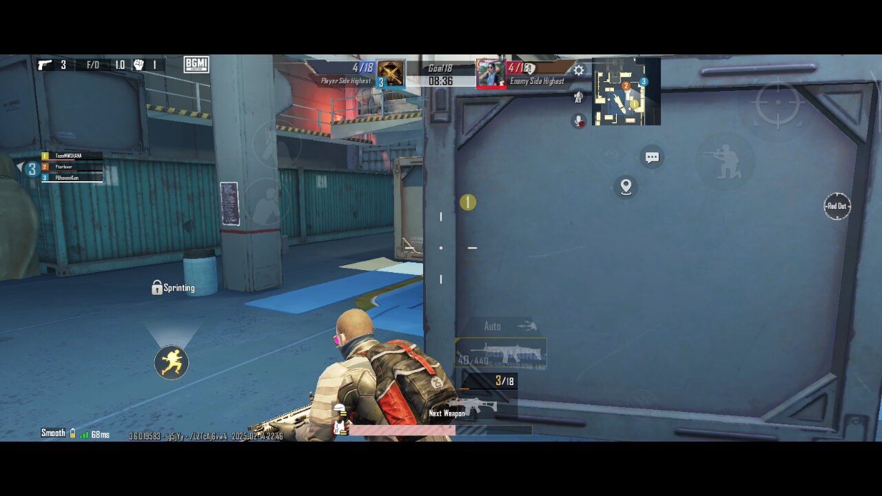 Bgmi gameplay gun game