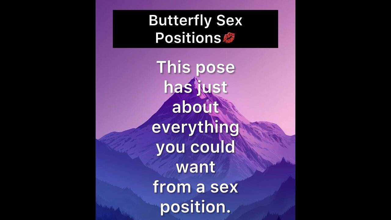 Butterfly position 😍