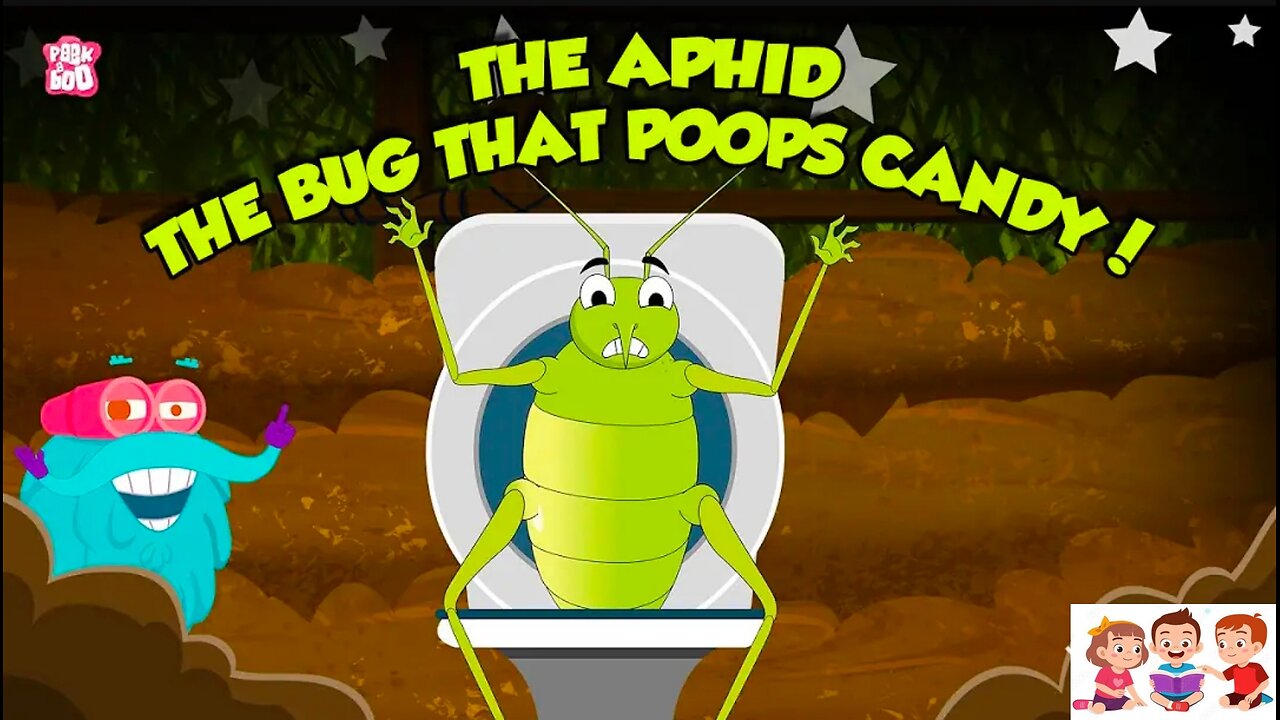 Aphid- The Bug That Poops Candy | Sap-Sucking Insects | Candy Pooping Bug | The Dr. Binocs Show