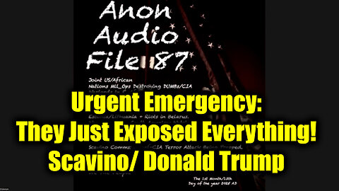 SG Anon Update 1.16.25 (File 87) - Urgent Emergency: They Just Exposed Everything! Scavino/ Trump