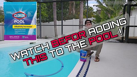 Clorox® Pool&Spa™ Swimming Pool Alkalinity Increaser Review (Watch BEFORE You Add This!)