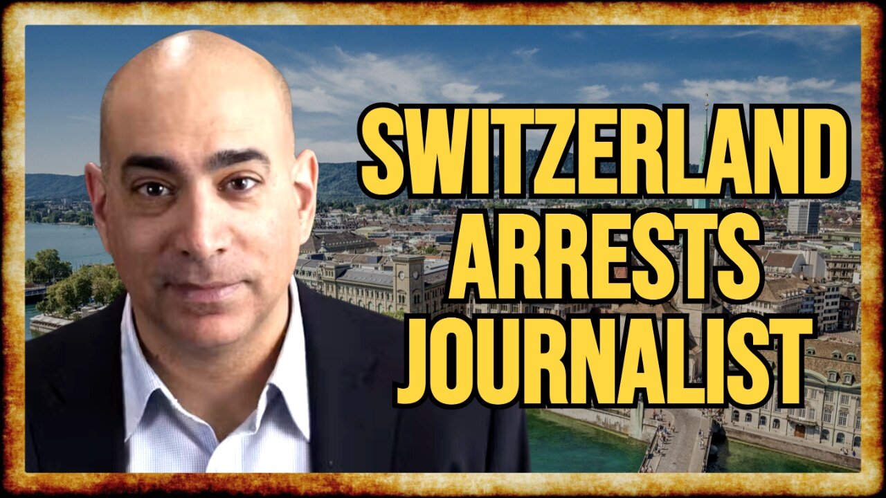 Pro-Palestine Journalist ARRESTED in Switzerland Ahead of Speech