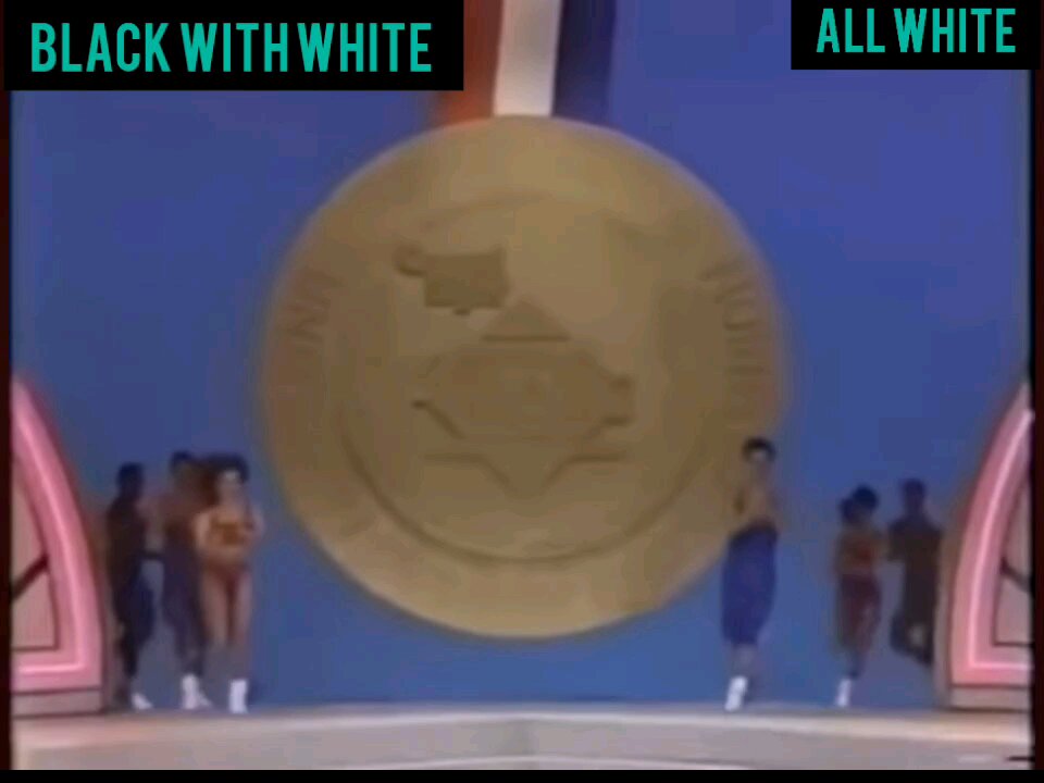 white privileges at aerobic championship in United States