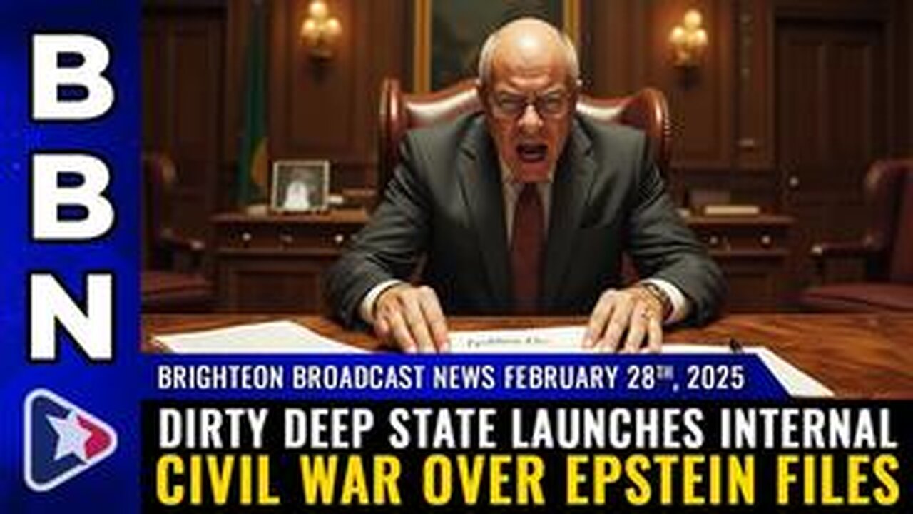 BBN, Feb 28, 2025 - Dirty deep state launches internal CIVIL WAR...