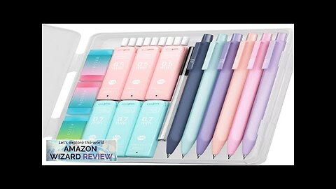 Four Candies Cute Mechanical Pencil Set 6PCS Pastel Mechanical Pencils 0.5 Review