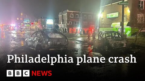 Philadelphia medical plane crash: All six passengers on board killed, mayor office says | BBC News