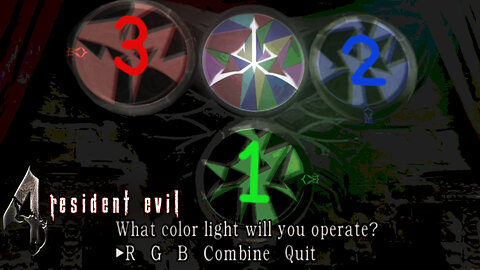 Resident Evil 4 Separate Ways RGB Lights Puzzle