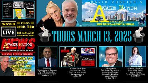 The Awake Nation 03.13.2025 Why The Epstein Files Haven't Been Released