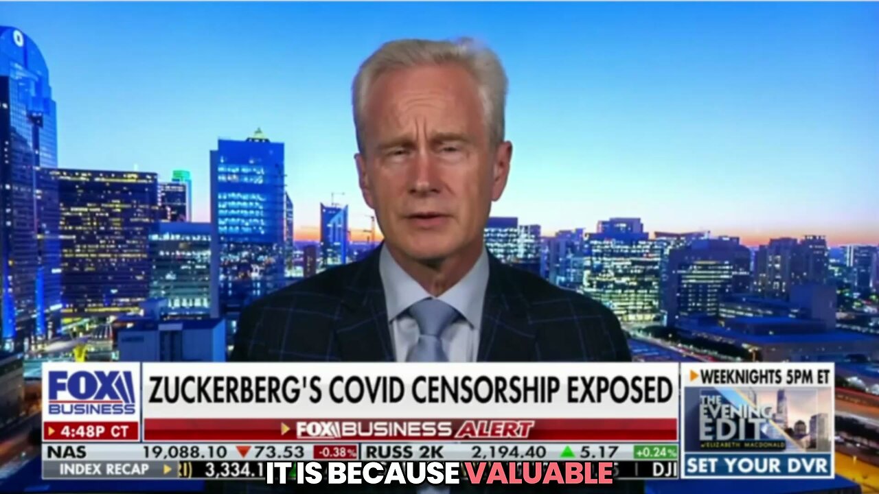 Dr. Peter McCullough Responds to Zuckerberg's Censorship Comments