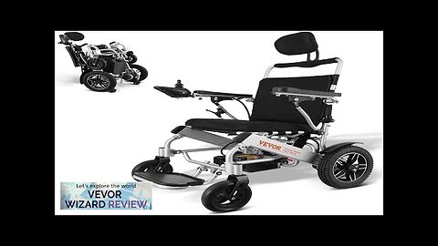 VEVOR Electric Wheelchair for Adults Seniors 300 lbs Weight Capacity 20 in Review