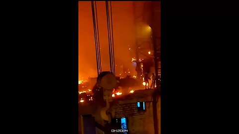 Steel factory Explosion