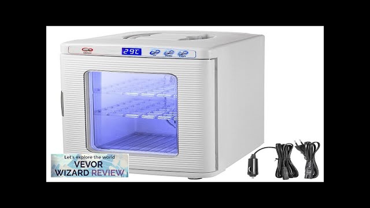 VEVOR White Reptile Incubator 25L Scientific Lab Incubator Digital Incubator Cooling Review