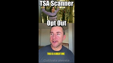 TSA scanners, opt out