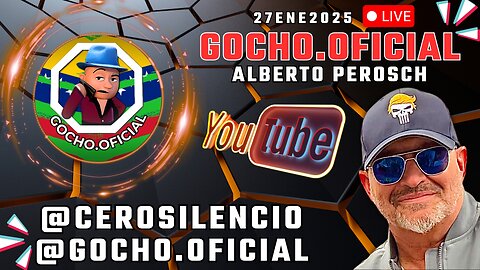 [27ENE2025] (LIVE) A UNA SEMANA DE LA JURAMENTACION DEL CATIRE [GOCHO.OFICIAL]