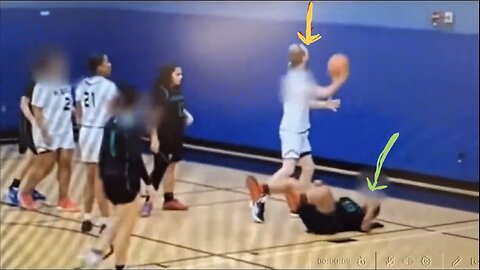 TRANSGENDER PLAYER⛹️‍♀️🏀⛹️‍♂️📸INJURED THREE FEMALE-PLAYERS IN BASKETBALL GAME⛹️⛹️‍♀️💫