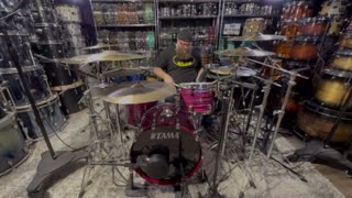 Drum Cover Seein Red