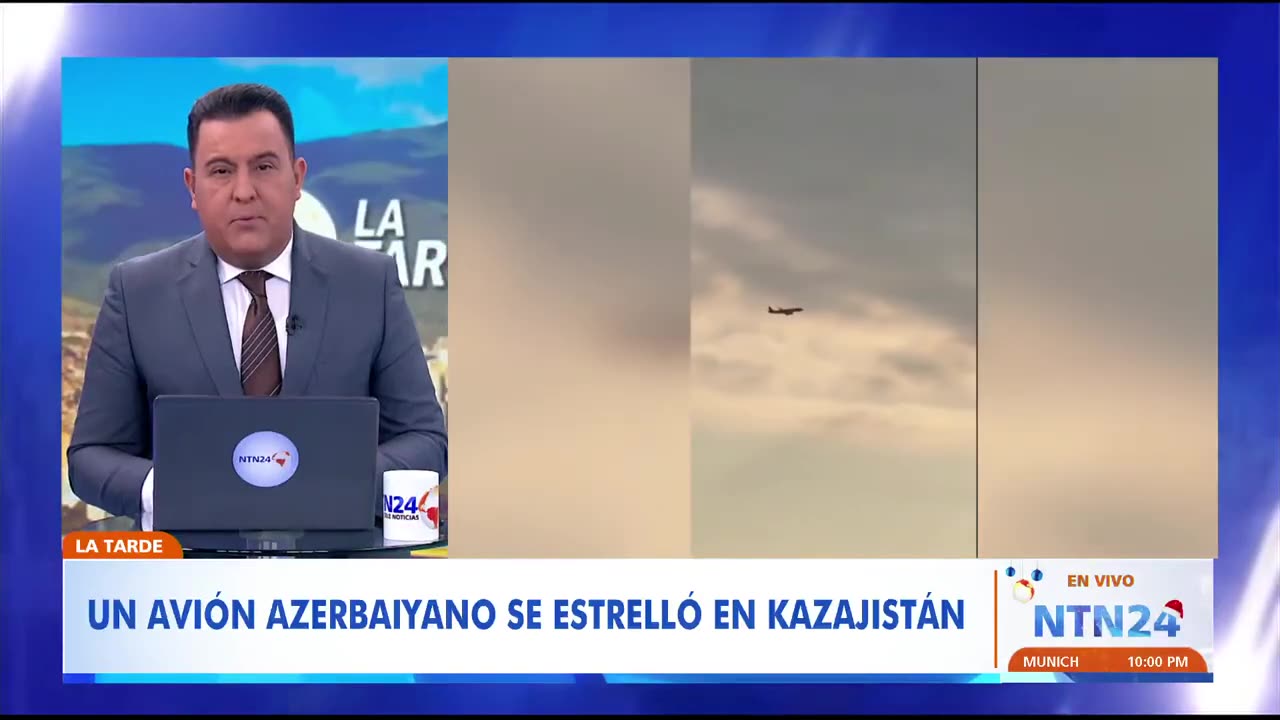 Brutal accidente de avión en Kazajistán ya deja 38 muertos