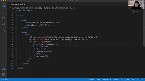 Módulo III - Html - Aula 17 - getElementById