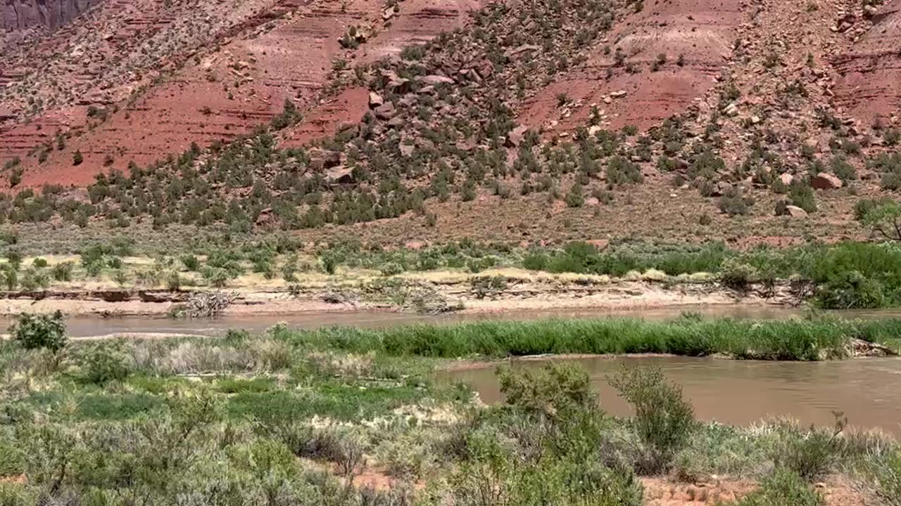 The Dolores River Canyon on the Unaweep Tabeguache Scenic Byway in Western Colorado